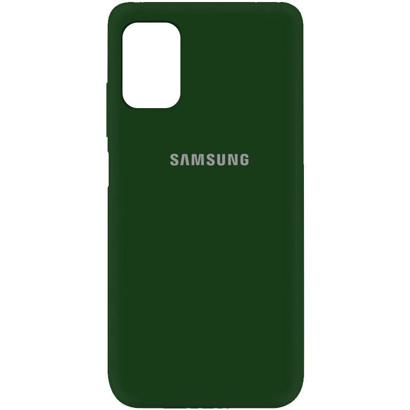 

Чохол Silicone Cover My Color Full Protective (A) для Samsung Galaxy M31s (Зелений / Dark green)