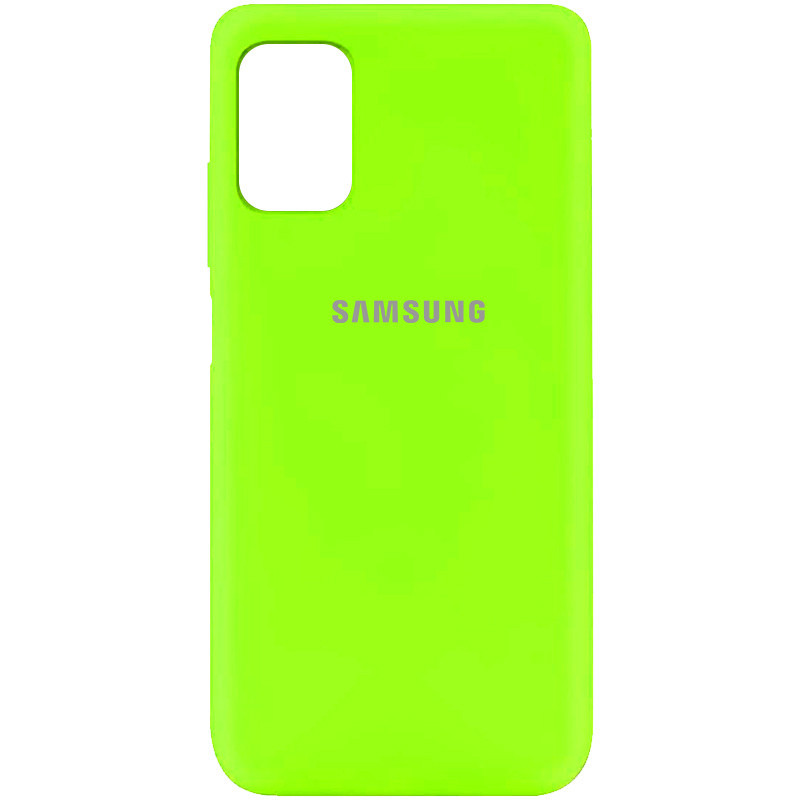 

Чехол Silicone Cover My Color Full Protective (A) для Samsung Galaxy M51 Салатовый / Neon green (154010)