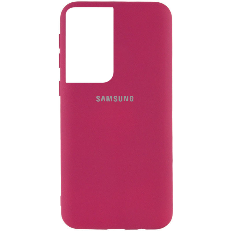 

Чехол Silicone Cover My Color Full Protective (A) для Samsung Galaxy S21 Ultra Бордовый / Marsala (165854)
