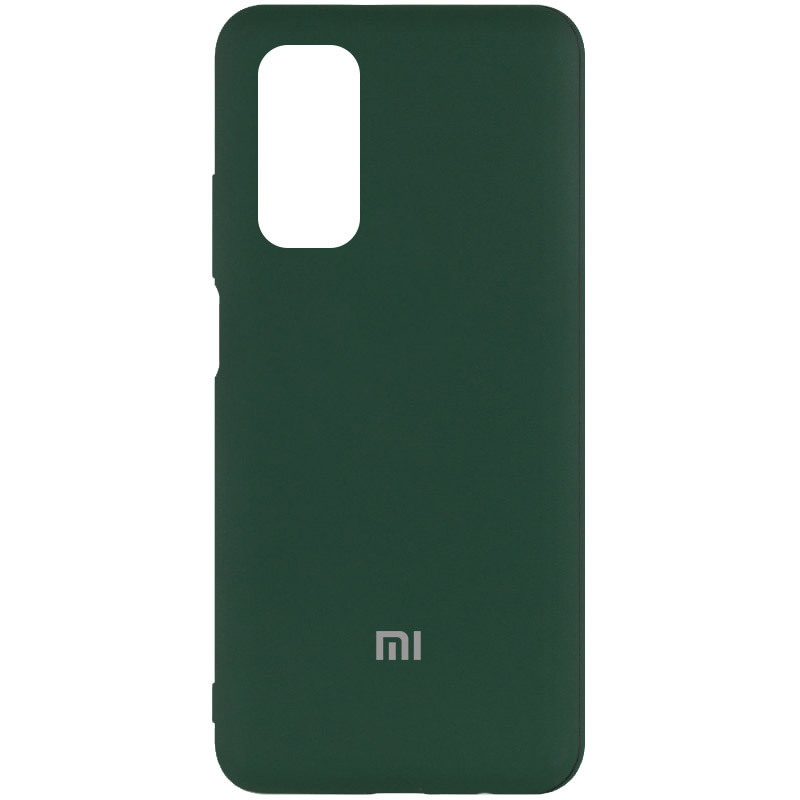 

Чохол Silicone Cover My Color Full Protective (A) для Xiaomi Mi 10T (Зелений / Dark green)