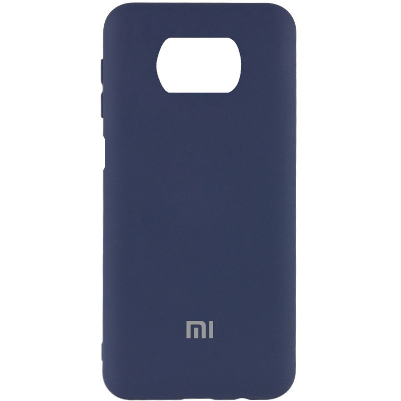 

Чехол Silicone Cover My Color Full Protective (A) для Xiaomi Poco X3 NFC / Poco X3 Pro Синий / Midnight blue (165933)