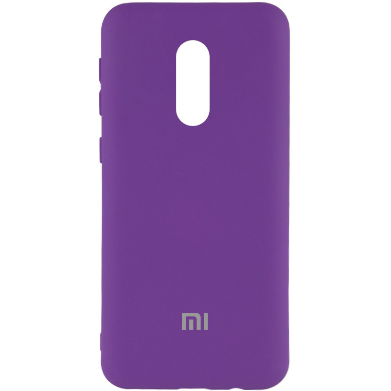 

Чохол Silicone Cover My Color Full Protective (A) для (Фіолетовий / Purple)