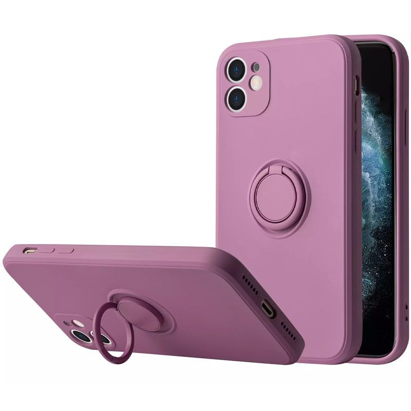 

Чехол TPU Candy Ring Full Camera для Apple iPhone 12 (6.1") Лиловый / Lilac Pride (170896)