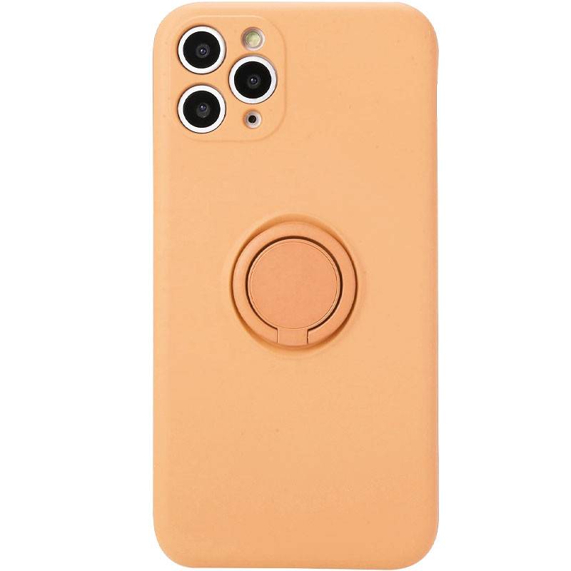 

Чохол TPU Candy Ring Full Camera для Apple iPhone 12 Pro Max (Помаранчевий / Coral)