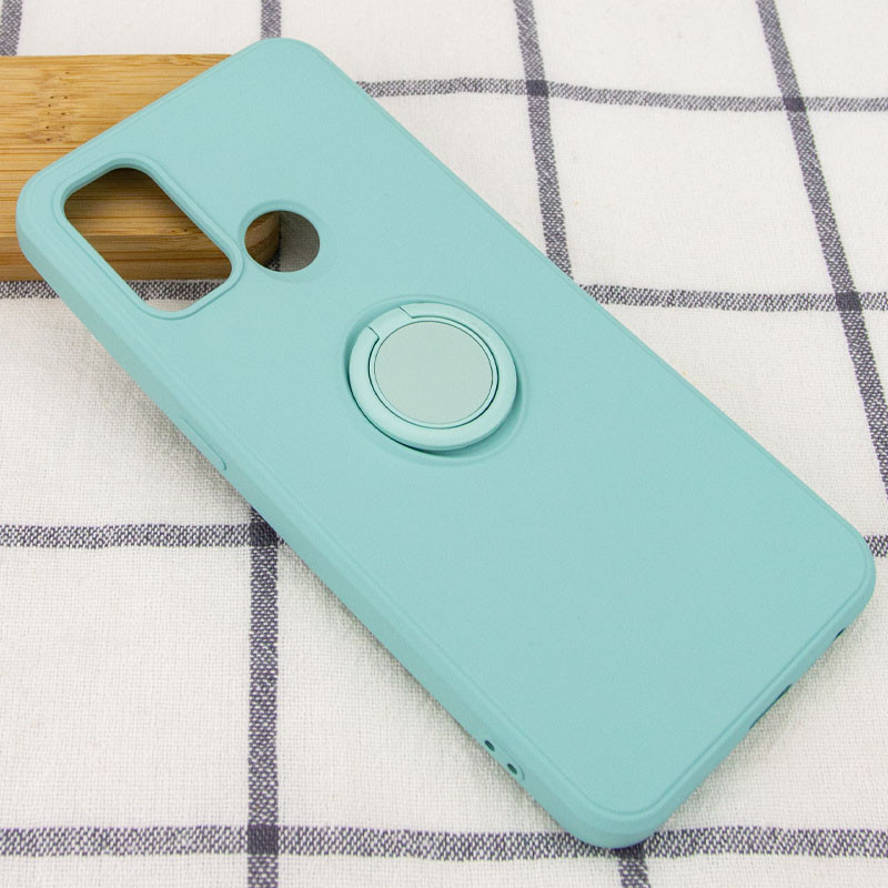 

Чехол TPU Candy Ring для Oppo A53 Бирюзовый / Ice Blue (184063)