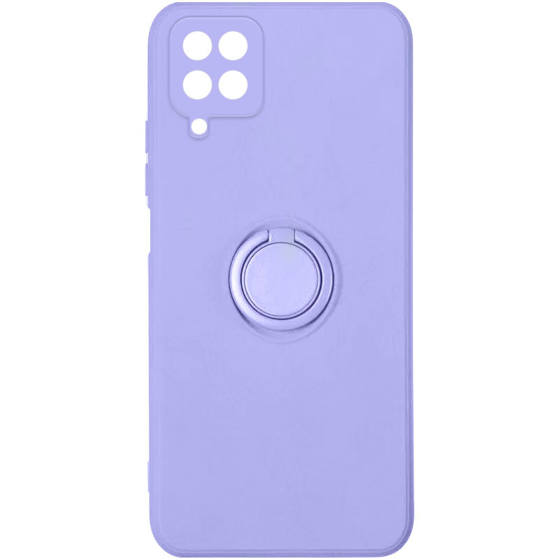 

Чехол TPU Candy Ring Full Camera для Samsung Galaxy A12 Сиреневый / Dasheen (170829)