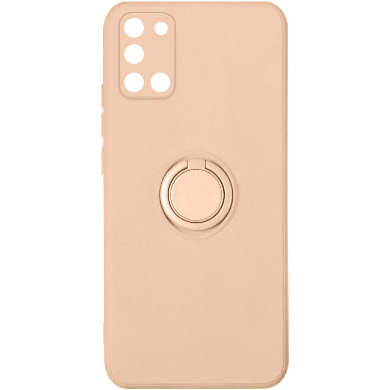 

Чехол TPU Candy Ring Full Camera для Samsung Galaxy A31 Розовый / Pink Sand (170859)
