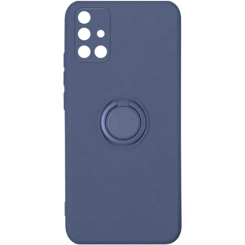 

Чехол TPU Candy Ring Full Camera для Samsung Galaxy A51 Серый / Lavender Gray (170849)