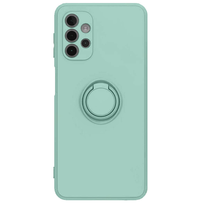 

Чехол TPU Candy Ring Full Camera для Samsung Galaxy A52 4G / A52 5G Бирюзовый / Ice Blue (184074)