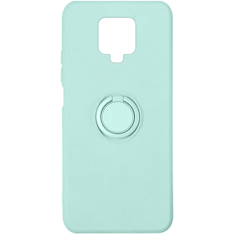 

Чехол TPU Candy Ring для Xiaomi Redmi Note 9s / Note 9 Pro / Note 9 Pro Max Бирюзовый / Ice Blue (170876)