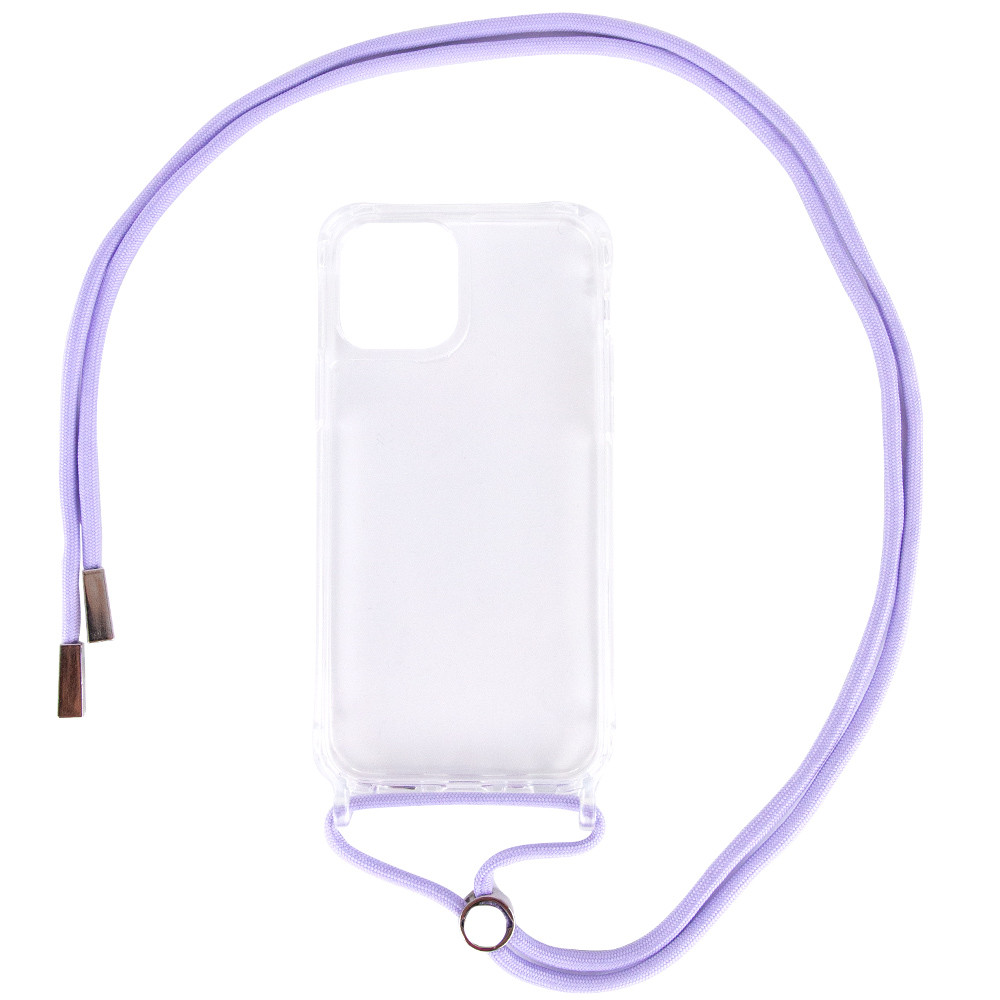 

Чехол TPU Crossbody Transparent для Apple iPhone 12 mini (5.4") Сиреневый (159970)