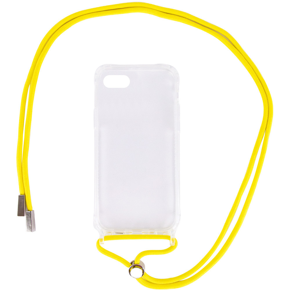 

Чехол TPU Crossbody Transparent для Apple iPhone 7 (4.7'') Желтый (160067)