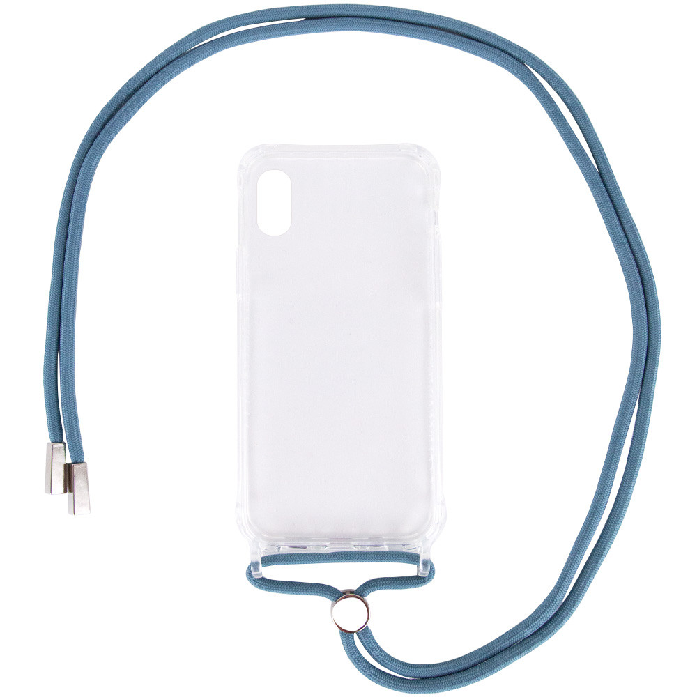 

Чехол TPU Crossbody Transparent для Apple iPhone XR (6.1") Зеленый / Pine green (160052)