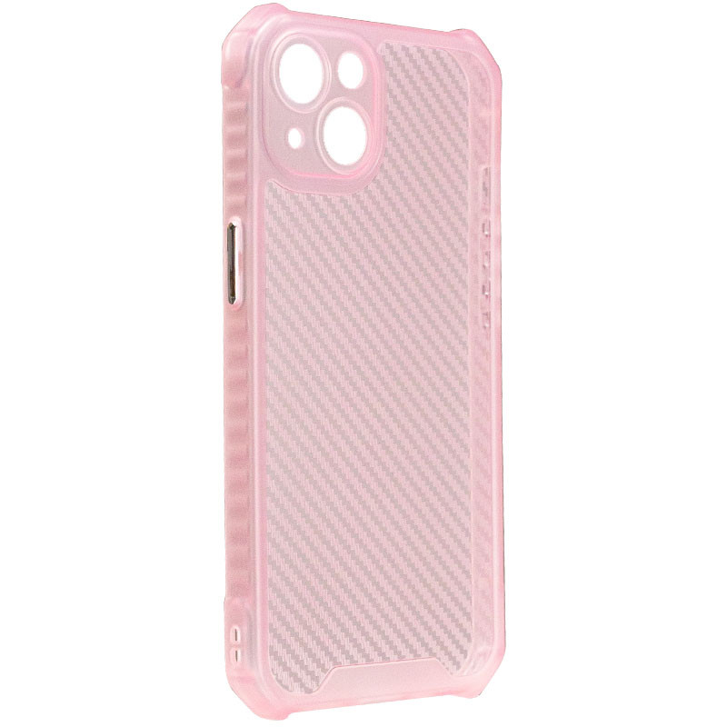 

Чехол TPU Ease Carbon color series для Apple iPhone 13 (6.1") Розовый / Прозрачный (218135)