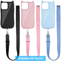 Чехол TPU GETMAN Cat with straps для Apple iPhone 16e (6.1")