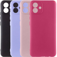 Чохол TPU GETMAN Liquid Silk Full Camera для Samsung Galaxy A07