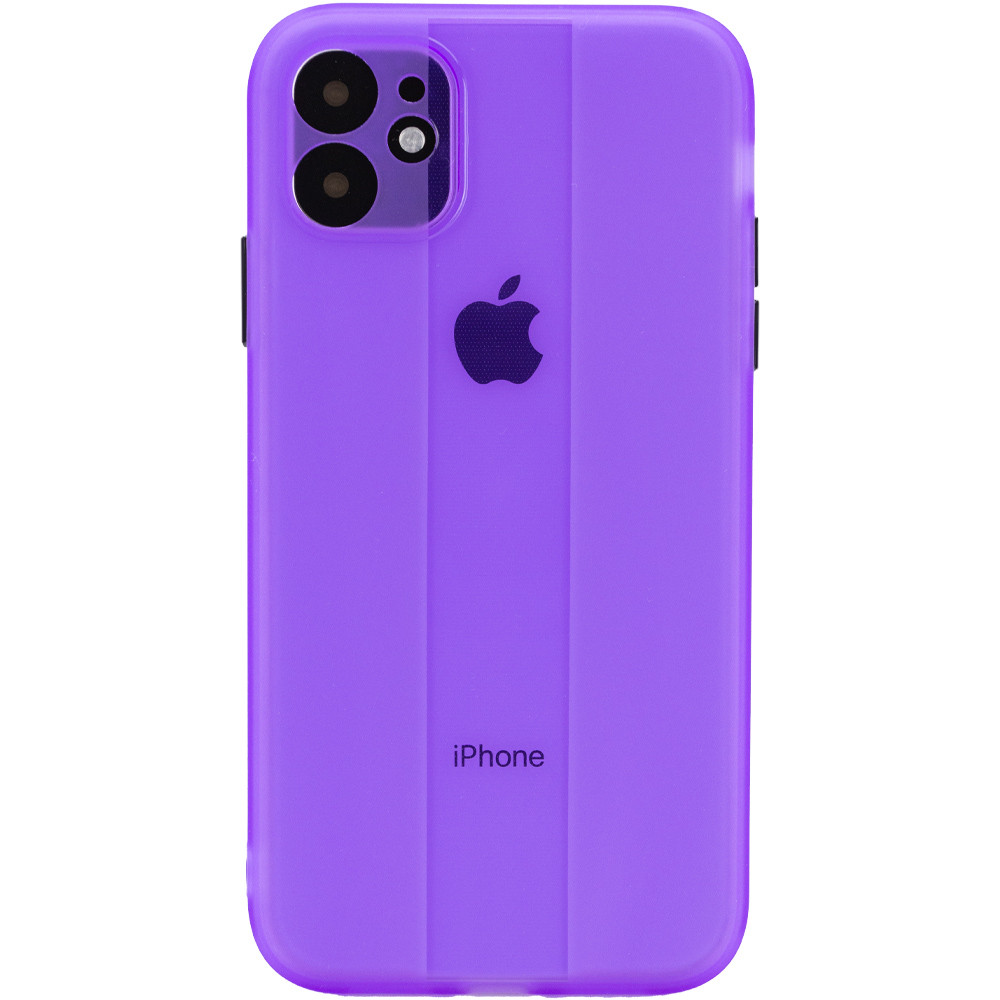 

Чохол TPU Glossy Line Full Camera для Apple iPhone 11 (6.1") (Бузковий)