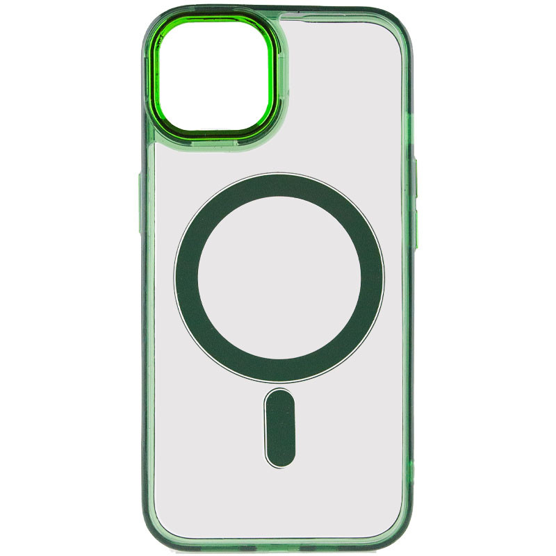 

Чехол TPU Iris with MagSafe для Apple iPhone 11 (6.1") Зеленый (253417)