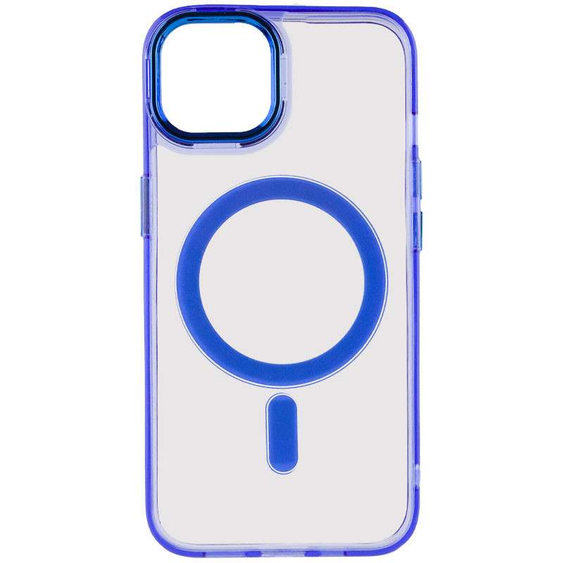 

Чехол TPU Iris with MagSafe для Apple iPhone 12 Pro / 12 (6.1") Синий (253431)