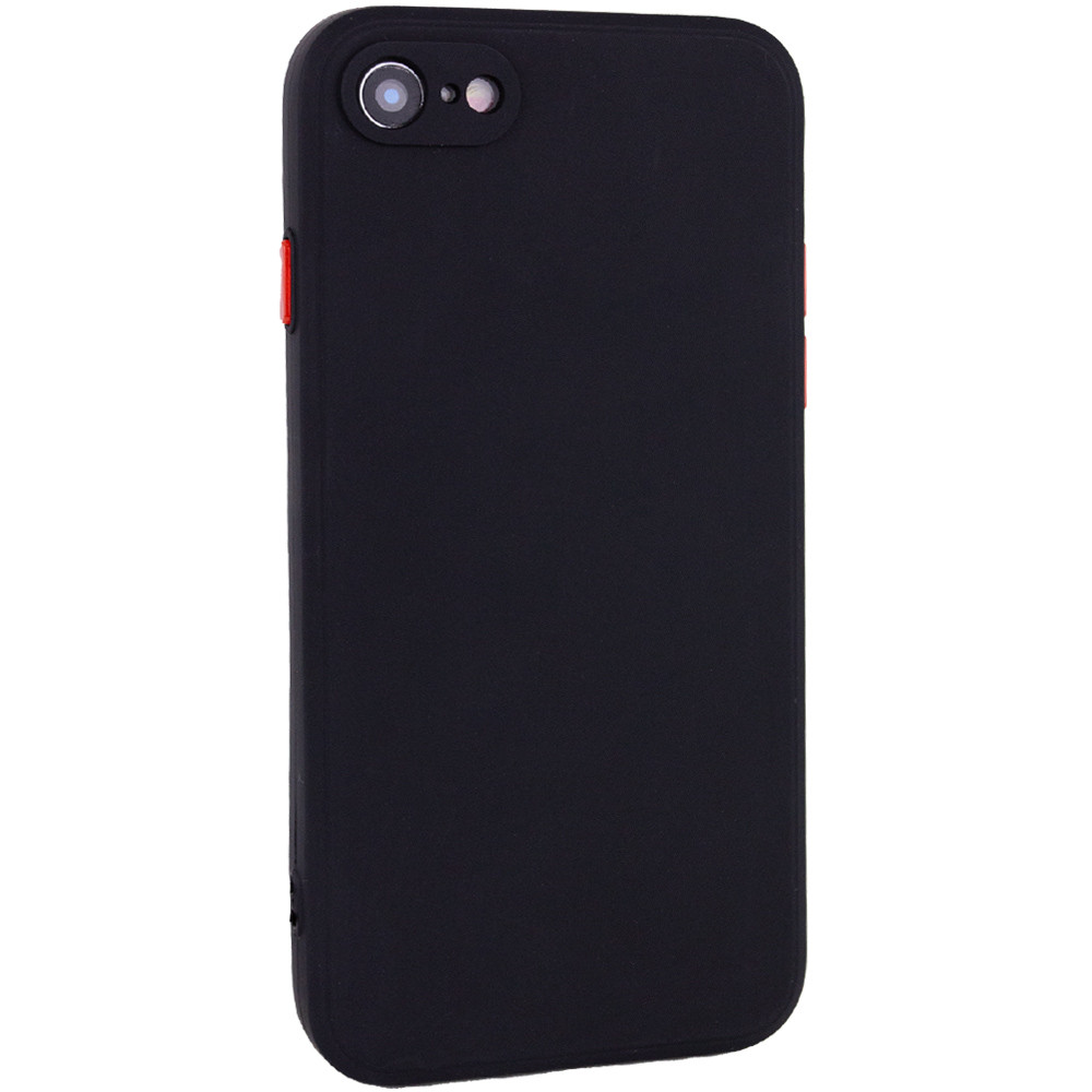 

Чехол TPU Square Full Camera для Apple iPhone 7 / 8 / SE (2020) (4.7") Черный (161396)