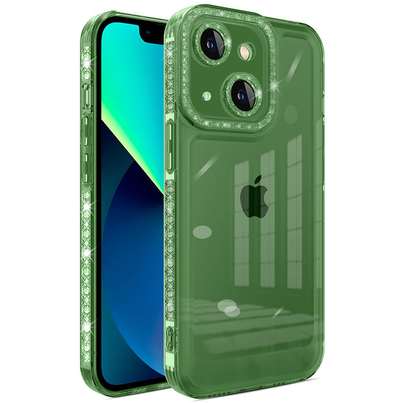 

Чехол TPU Starfall Clear для Apple iPhone 13 (6.1") Зеленый (254128)