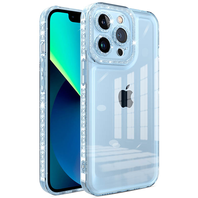 

Чехол TPU Starfall Clear для Apple iPhone 14 Pro (6.1") Голубой (254167)