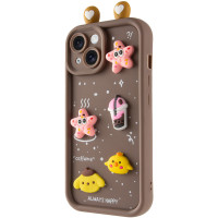 Чехол TPU Toys Case with Ears для Apple iPhone 15 (6.1")