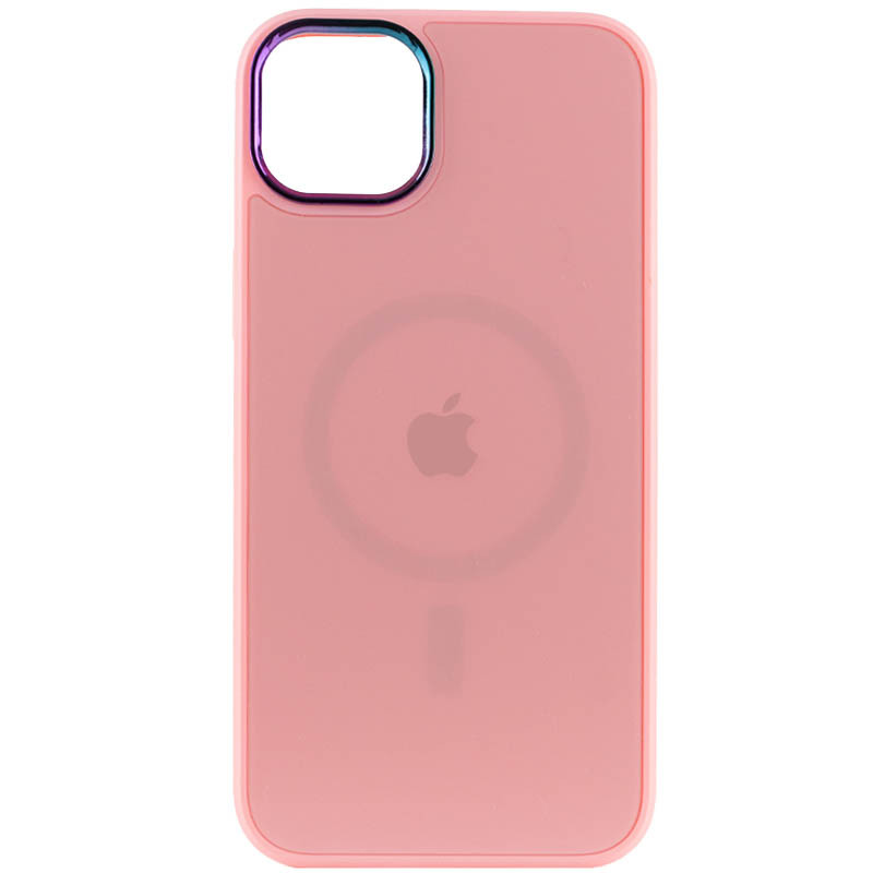 

Чохол TPU+Glass Sapphire Mag Evo case для Apple iPhone 13 (6.1") (Sand Pink)