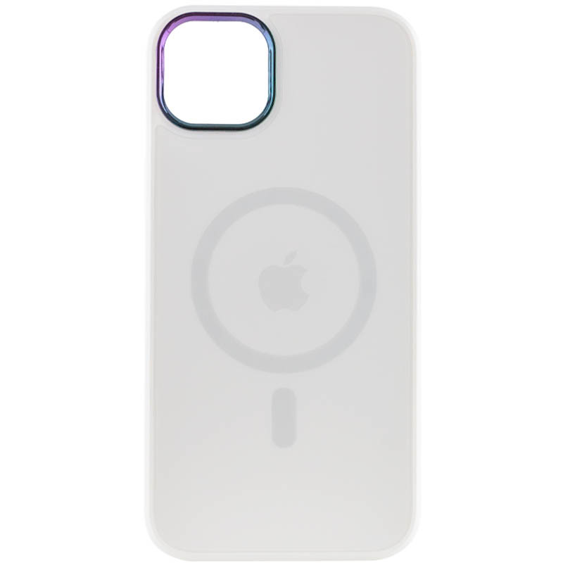 

Чохол TPU+Glass Sapphire Mag Evo case для Apple iPhone 14 (6.1") (White)