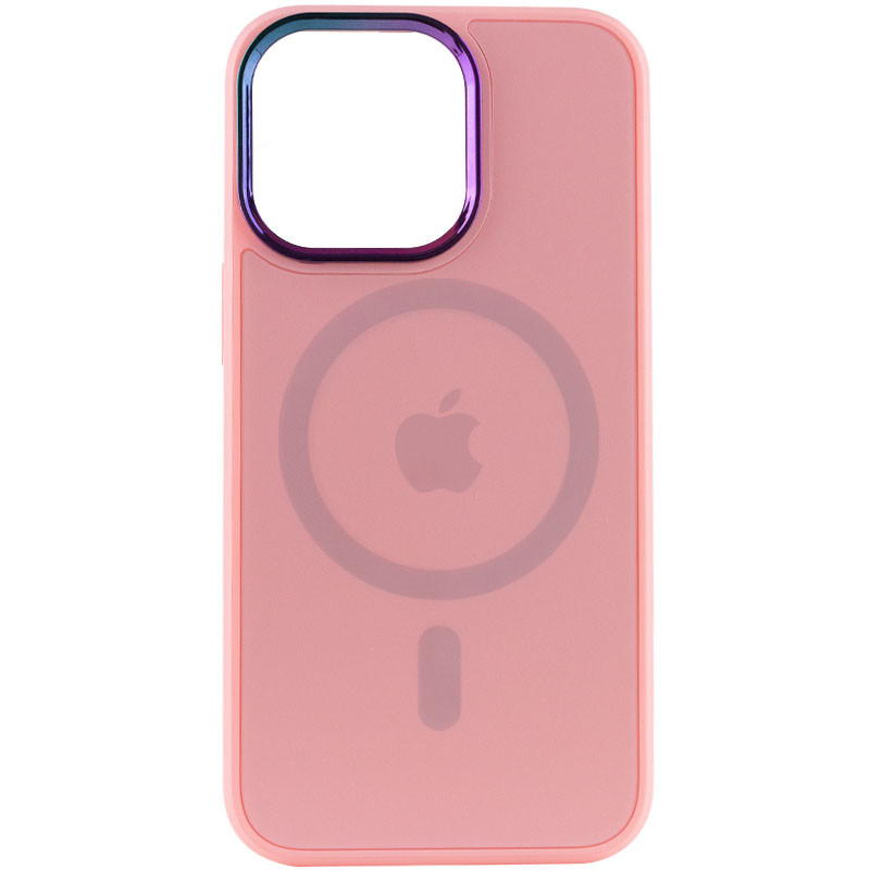 

Чехол TPU+Glass Sapphire Mag Evo case для Apple iPhone 14 Pro (6.1") Sand Pink (247367)