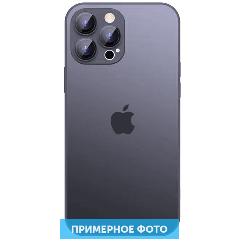

Чохол TPU+Glass Sapphire matte case для Apple iPhone 12 (Graphite Black)