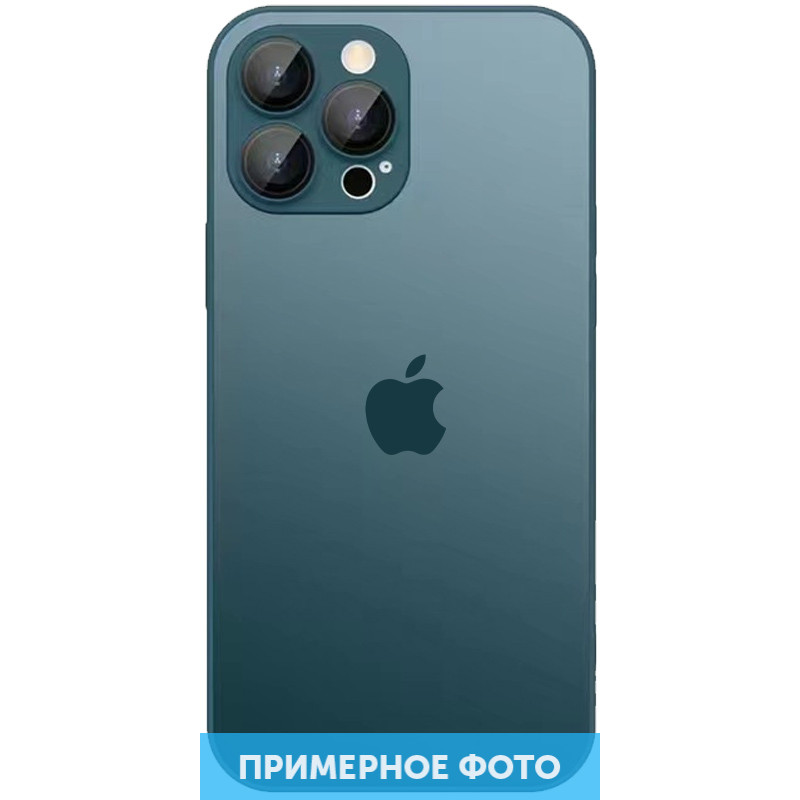 

Чехол TPU+Glass Sapphire matte case для Apple iPhone 12 (6.1") Navy Blue (219099)