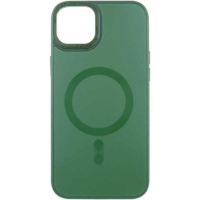 

Чехол TPU+Glass Sapphire Midnight Open Camera with MagSafe для Apple iPhone 15 (6.1") Зеленый / Forest green (260477)