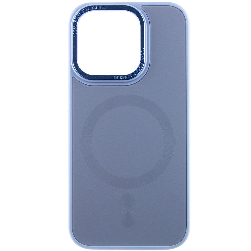 

Чехол TPU+Glass Sapphire Midnight Open Camera with MagSafe для Apple iPhone 15 Pro Max (6.7") Голубой / Blue (260509)