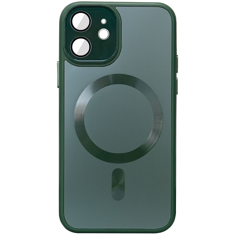 

Чехол TPU+Glass Sapphire Midnight with MagSafe для Apple iPhone 11 (6.1") Зеленый / Forest green (257032)