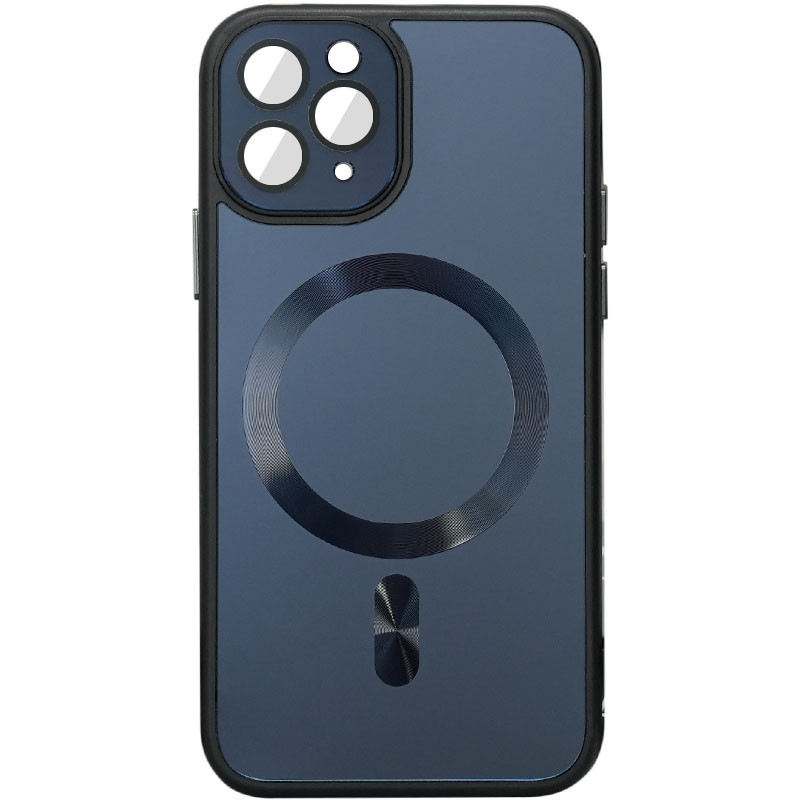 

Чехол TPU+Glass Sapphire Midnight with MagSafe для Apple iPhone 12 Pro (6.1") Черный / Black (257083)