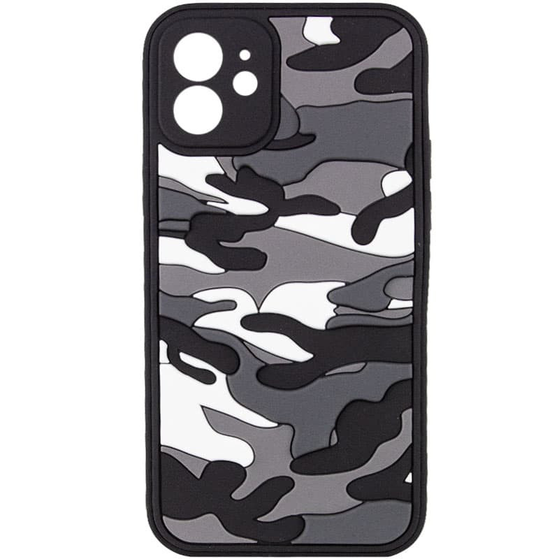 

Чохол TPU+PC Army Collection для Apple iPhone 12 (6.1'') (Сірий)