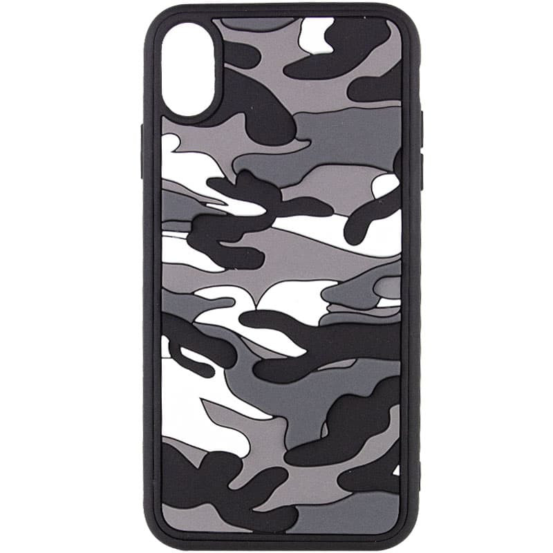 

Чохол TPU+PC Army Collection для Apple iPhone XS Max (6.5") (Сірий)