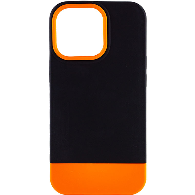 

Чехол TPU+PC Bichromatic для Apple iPhone 13 Pro Max (6.7") Black / Orange (213921)