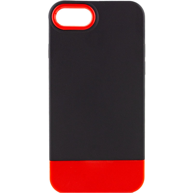 

Чехол TPU+PC Bichromatic для Apple iPhone 7 / 8 / SE (2020) (4.7") Black / Red (214042)