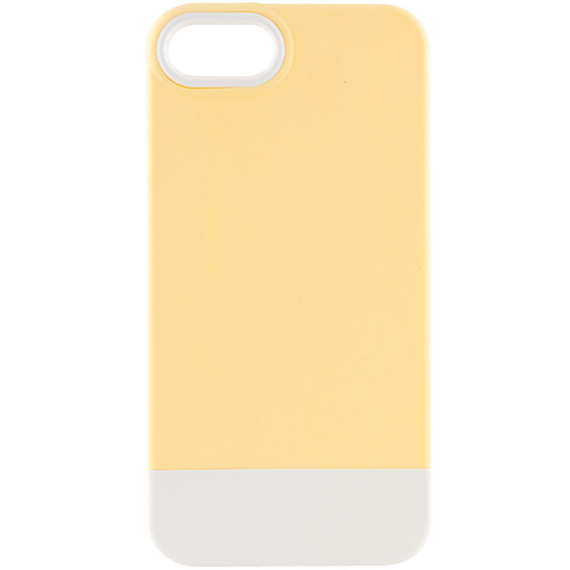 

Чехол TPU+PC Bichromatic для Apple iPhone 7 / 8 / SE (2020) (4.7") Creamy-yellow / White (214048)