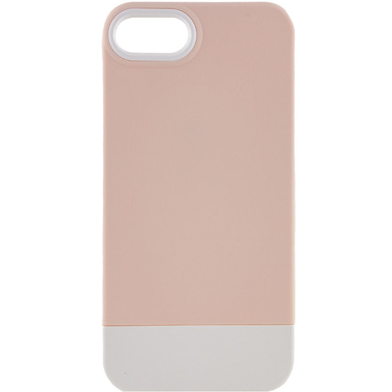 

Чехол TPU+PC Bichromatic для Apple iPhone 7 / 8 / SE (2020) (4.7") Grey-beige / White (214049)