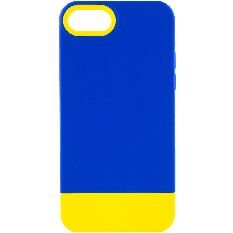 

Чехол TPU+PC Bichromatic для Apple iPhone 7 / 8 / SE (2020) (4.7") Navy Blue / Yellow (214053)