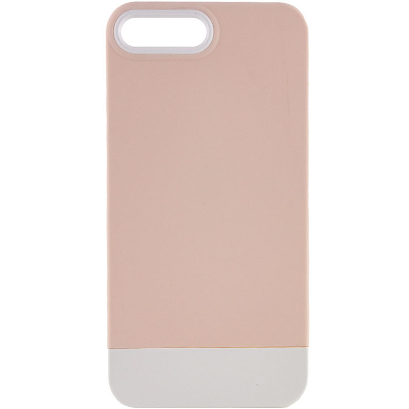 

Чехол TPU+PC Bichromatic для Apple iPhone 7 plus / 8 plus (5.5") Grey-beige / White (214094)