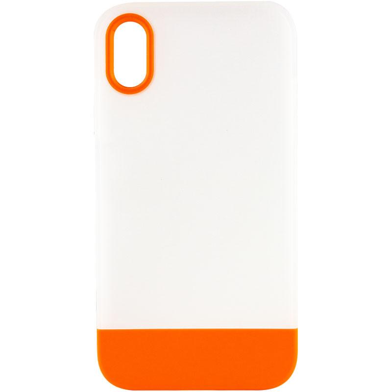 

Чехол TPU+PC Bichromatic для Apple iPhone X / XS (5.8") Matte / Orange (214065)