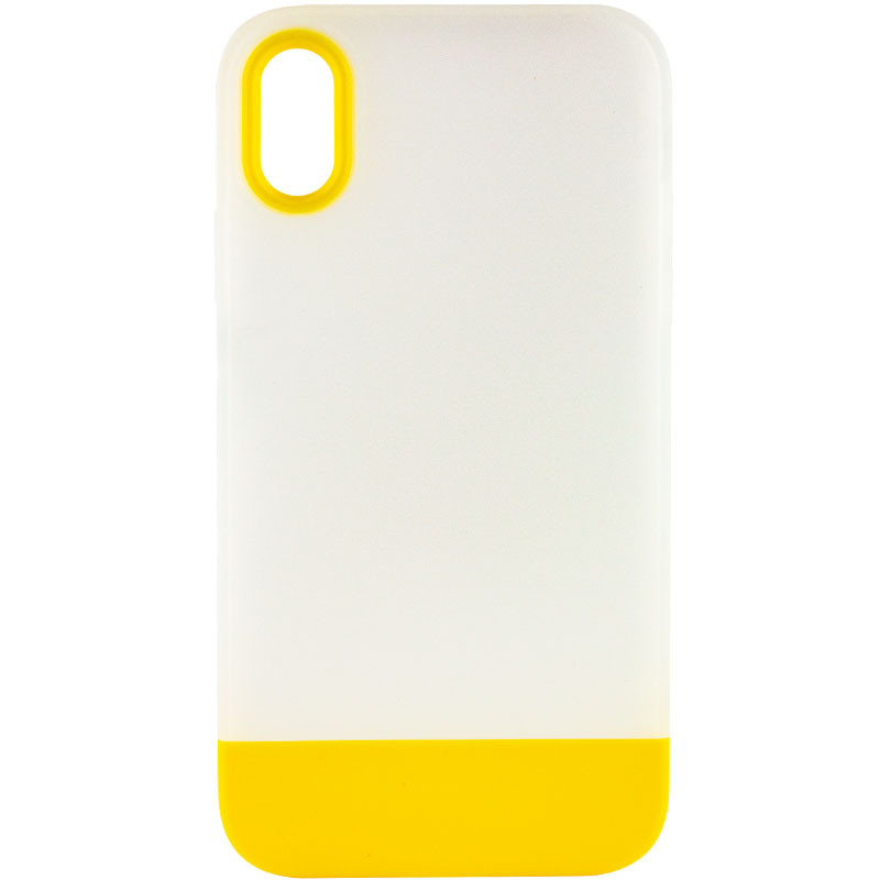 

Чохол TPU+PC Bichromatic для Apple iPhone XR (6.1") (Matte / Yellow)