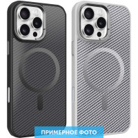 Чехол TPU+PC Carbon Mirage with MagSafe для Apple iPhone 16 Plus (6.7")