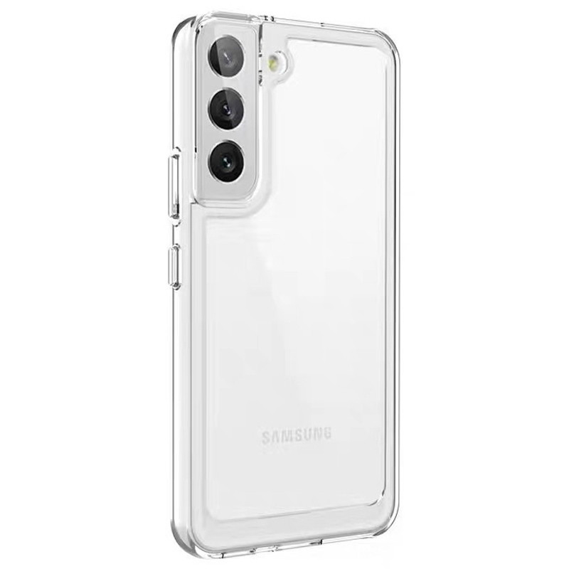 

Чехол TPU+PC Clear 2.0 mm metal buttons для Samsung Galaxy S22 Прозрачный (250845)