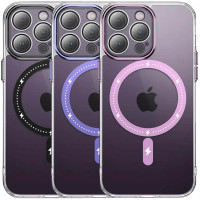 Чохол TPU+PC Colorful with MagSafe для Apple iPhone 12 Pro Max