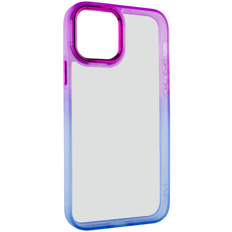 

Чохол TPU+PC Fresh sip series для Apple iPhone 11 (6.1") (Синій / фіолетовий)